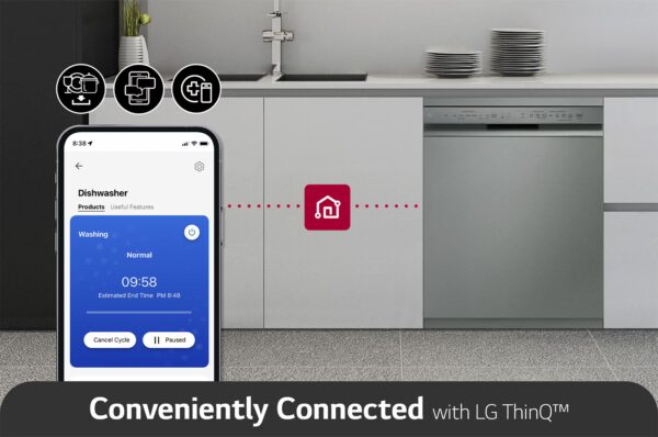 ⁦غساله اطباق 14فرد DFC532FPE⁩ - الصورة ⁦6⁩