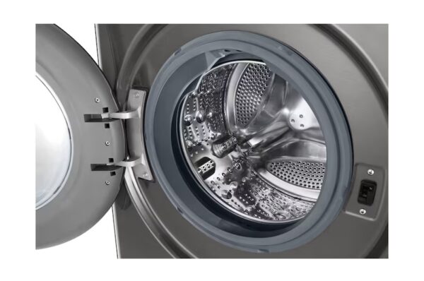 ⁦غسالة LG فيفاتشي, 10 كيلو , لون فضي,  موديل F4Y5RYGYPV⁩ - الصورة ⁦2⁩