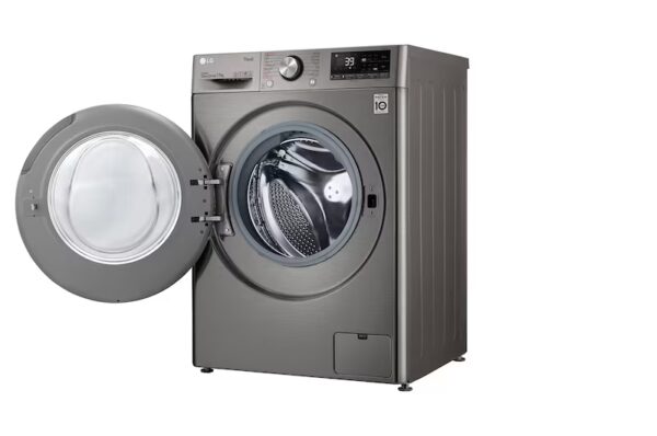 ⁦غسالة LG فيفاتشى , 11 كيلو , لون فضي ,  موديل F4Y9EWG2PV⁩ - الصورة ⁦6⁩