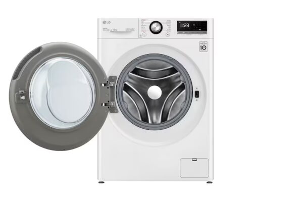 ⁦غسالة LG فيفاتشى 10 كيلو , لون أبيض ,  موديل F4Y3RYGYWV⁩ - الصورة ⁦11⁩