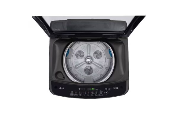 ⁦غسالةLG ,تحميل علوي, 13 كجم , لون أسود ,  موديل T1388NEHGB⁩ - الصورة ⁦9⁩