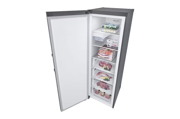 ⁦ديب فريزرLG , سعة 324 لتر, لون  فضي GC-B414ELFM⁩ - الصورة ⁦6⁩