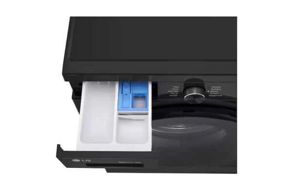 ⁦غسالة LG, تحميل أمامي , 8 كجم , لون أسود موديل F4Y2TYG6X⁩ - الصورة ⁦6⁩