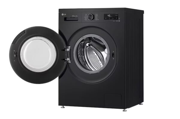 ⁦غسالة LG, تحميل أمامي , 8 كجم , لون أسود موديل F4Y2TYG6X⁩ - الصورة ⁦4⁩