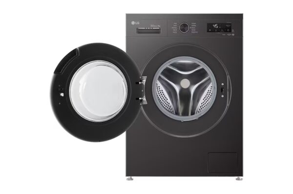 ⁦غسالة Lg , تحميل أمامي , 7 كجم , لون أسود موديل F4Y2QYG6X⁩ - الصورة ⁦2⁩