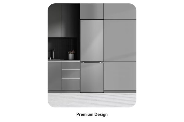 ⁦Lg ثلاجة, فريزر سفلي, 344 لتر,تشخيص ذكي ,GW-B489FMGW⁩ - الصورة ⁦10⁩