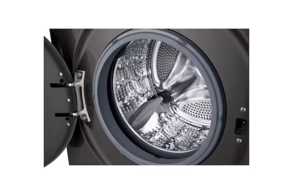 ⁦غسالة Lg , تحميل أمامي , 7 كجم , لون أسود موديل F4Y2QYG6X⁩ - الصورة ⁦4⁩