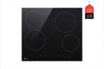 موقد كهربائي LG, مسطح 4 شُعلات عرض 60 سم أسود