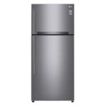 ثلاجةLG بمجمد علوي, SMART INVERTER ,سعة 506لتر ,GN-H722HFHL