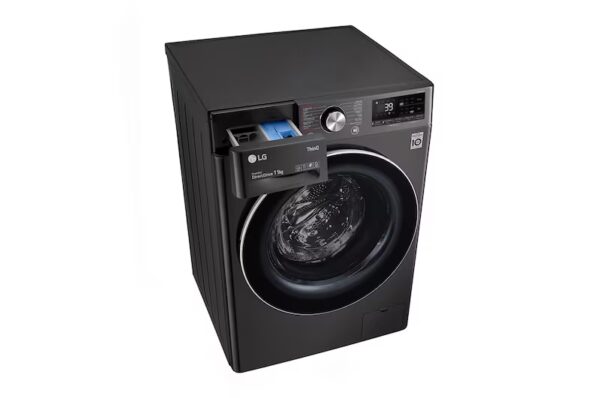 ⁦غسالة LG  فيفاتشى 11 كيلو ,لون أسود,  موديل F4Y9EWG2ZV⁩ - الصورة ⁦2⁩