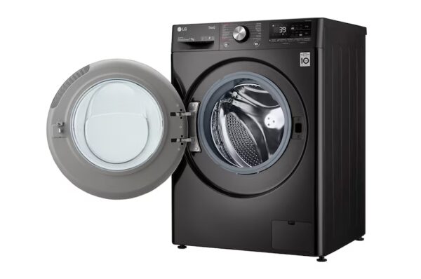 ⁦غسالة LG  فيفاتشى 11 كيلو ,لون أسود,  موديل F4Y9EWG2ZV⁩ - الصورة ⁦10⁩