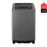 غسالة LG , سعة11 كيلو , لون فضي ,  موديل T1164NEHGB