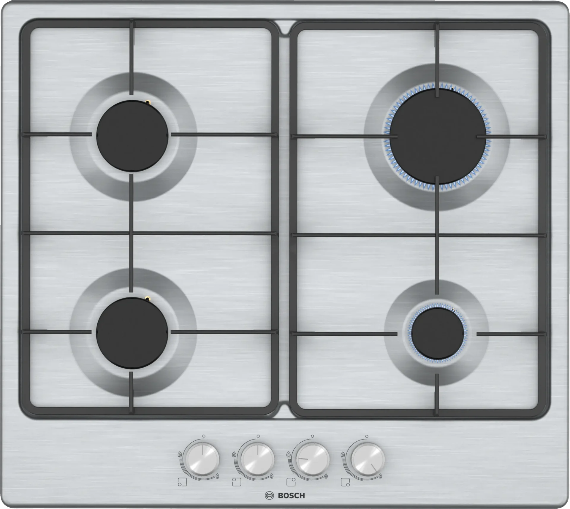 17843398_PGP6B5O62Q_STP_def مسطح بوش بلت ان 60سم غاز Series4 ستانلس - PGP6B5K60Q - الصورة 1