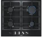 بوش مسطح غاز بلت ان 4 شعلة 60سم أسود موديل-PCP6A6B90