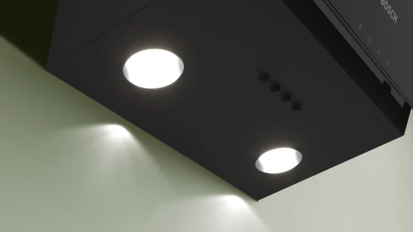 ⁦بوش شفاط مطبخ حائطي 60 سم-  لون أسود - DWK63PJ61T⁩ - الصورة ⁦5⁩