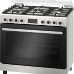 بوتاجاز بوش 90سم- Series 8 - ستانلس- سعة 147 لترًا - موديل HIZ5G7W51S