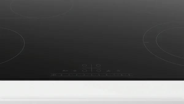 ⁦بوش بوتاجاز كهرباء - Series 6 مدمج، 4 شعلات، 80 سم، لون أسود – موديل PKN811FP2E⁩ - الصورة ⁦2⁩