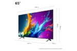 ⁦شاشة LG QNED AI QNED80, مقاس 65 بوصة ,واجهة webOS24 موديل 65QNED80T6B⁩ - الصورة ⁦3⁩