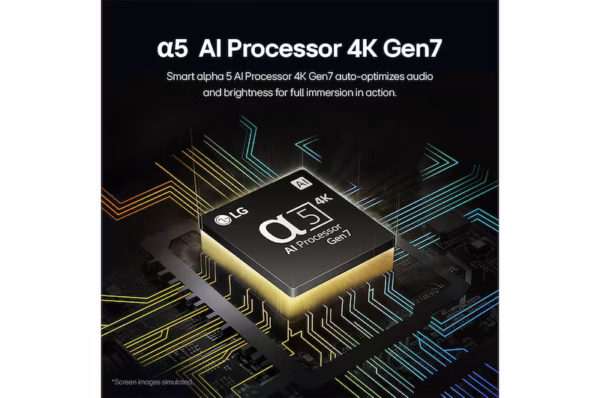 ⁦شاشة LG QNED AI QNED80, مقاس 65 بوصة ,واجهة webOS24 موديل 65QNED80T6B⁩ - الصورة ⁦11⁩