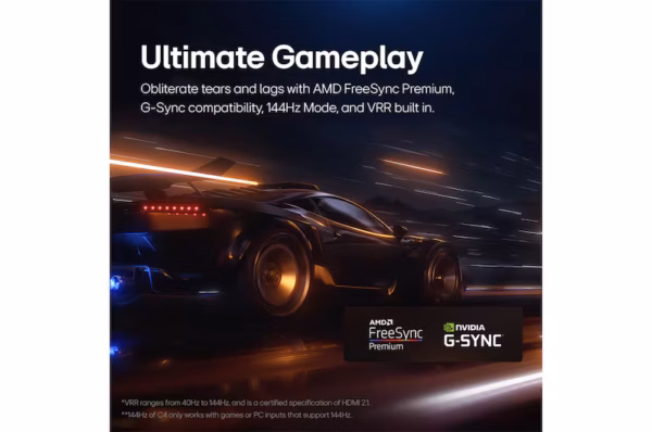 ⁦تلفزيون LG OLED evo AI C4 4K الذكي مقاس 55 بوصة , موديل OLED55CS4VA.AFU⁩ - الصورة ⁦3⁩