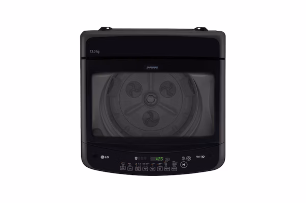 ⁦غسالة LG , سعة 13 كيلو ,تحميل علوي  لون فضي , موديل T1388NEHGB⁩ - الصورة ⁦8⁩