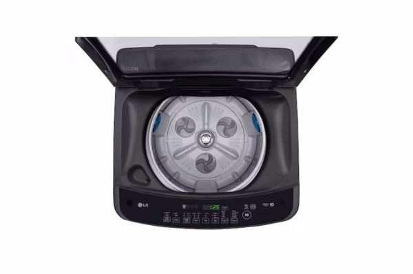 ⁦غسالة LG , سعة 13 كيلو ,تحميل علوي  لون فضي , موديل T1388NEHGB⁩ - الصورة ⁦7⁩