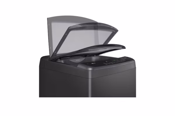 ⁦غسالة LG , سعة 13 كيلو ,تحميل علوي  لون فضي , موديل T1388NEHGB⁩ - الصورة ⁦6⁩