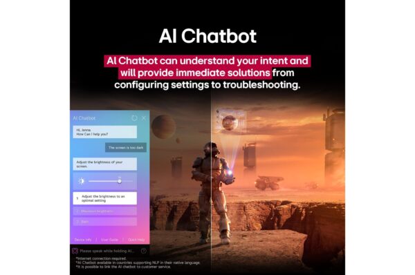 ⁦شاشة LG OLED AI B5 الذكي مقاس 55 بوصة , موديل OLED55B56LA.AFU⁩ - الصورة ⁦6⁩