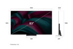 ⁦شاشة LG OLED evo AI C5 مقاس 56 بوصة بدقة 4K , موديل OLED83C56LA⁩ - الصورة ⁦5⁩