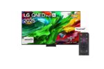 شاشة 100 بوصة LG QNED evo AI QNED86 MiniLED بدقة 4K، نظام webOS25، إصدار 2025 , موديل100QNED86A6.AFUG