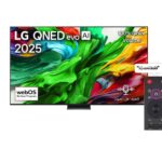 شاشة 86 بوصة LG QNED evo AI QNED86 MiniLED بدقة 4K ، نظام webOS25، إصدار 2025 , موديل 86QNED86A6A.AFU
