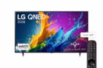 شاشة LG QNED AI QNED80, مقاس 65 بوصة ,واجهة webOS24 موديل 65QNED80T6B