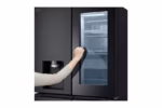 ⁦LG ثلاجة 508 لتر, Insta view, DID, لون اسود , موديل GC-X22FFQAB⁩ - الصورة ⁦4⁩