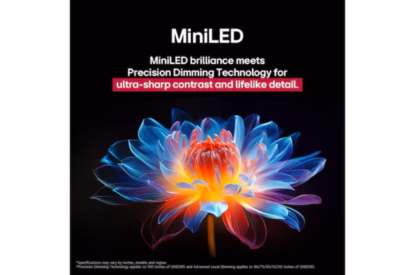 ⁦شاشة 100 بوصة LG QNED evo AI QNED86 MiniLED بدقة 4K، نظام webOS25، إصدار 2025 , موديل100QNED86A6.AFUG⁩ - الصورة ⁦11⁩