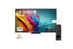 شاشة LG QNED AI QNED86 4K , مقاس 55 بوصة, AI Magic remote , موديل 55QNED86T6A.AFU طراز(2024 )