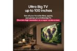 ⁦شاشة 100 بوصة LG QNED evo AI QNED86 MiniLED بدقة 4K، نظام webOS25، إصدار 2025 , موديل100QNED86A6.AFUG⁩ - الصورة ⁦3⁩