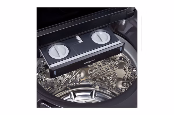 ⁦LG غسالة , تحميل علوي جديدة, 25 كجم- ™Auto Dispense , موديل T25X7EFHTTP⁩ - الصورة ⁦5⁩