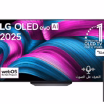شاشة LG OLED evo AI C5 مقاس 83 بوصة بدقة 4K , موديل OLED83C56LA